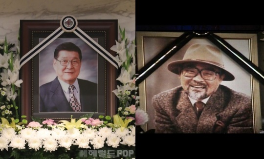 故 구봉서, 故 이주일/사진=사진공동취재단 본사DB, TV조선