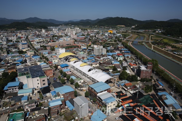 성주 시가지 전경. (성주군 제공)