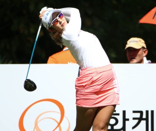 지난주 끝난 한화클래식에서 배선우가 2위로 마쳤다. [사진=KLPGA]