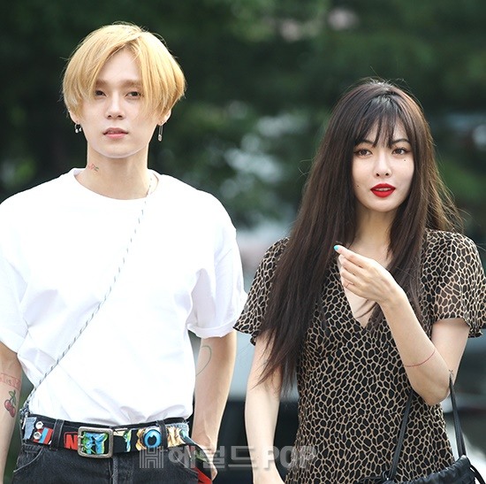 이던, 현아/사진=민은경 기자