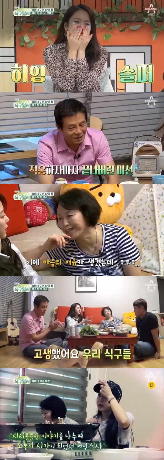 [채널A='식구일지'캡쳐]