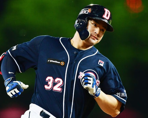 두산 베어스 김재환이 40홈런 타자로 성장했다. [사진=KBO]