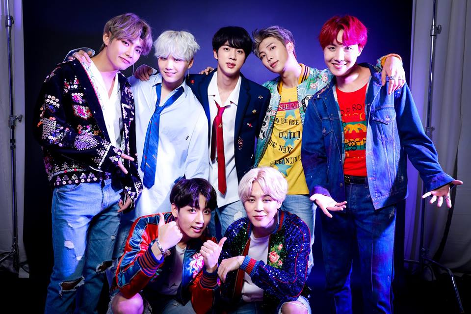 This photo of BTS was shared on American Music Awards' official Facebook page on Nov. 28, 2017. (Facebook @AMAs)