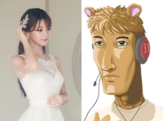 사진=김수현 아나운서 인스타그램, 우왁굳