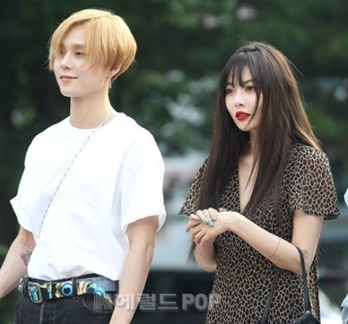 이던.현아/사진=헤럴드DB