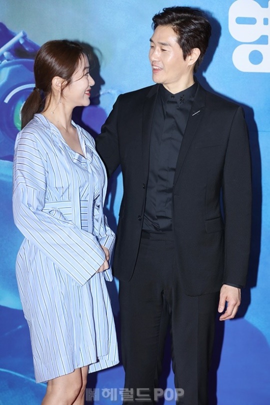 김효진,유지태 부부/사진=서보형 기자