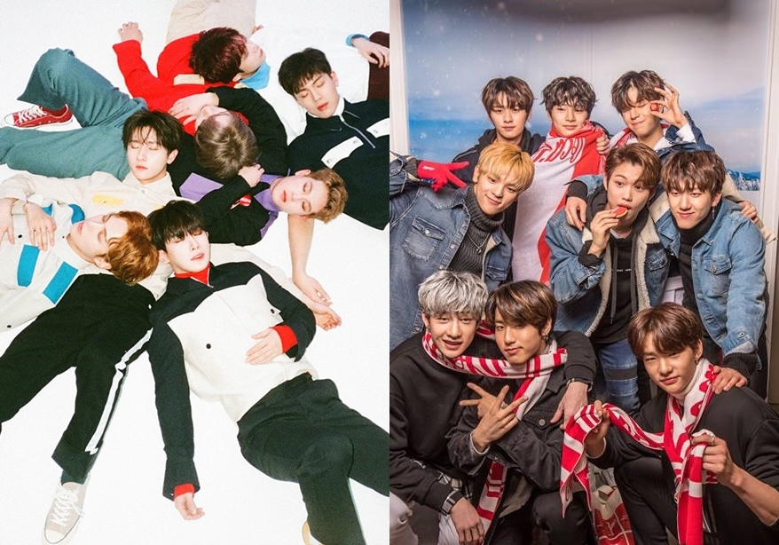 (Facebook @OfficialMonstaX, @JYPEStrayKids)