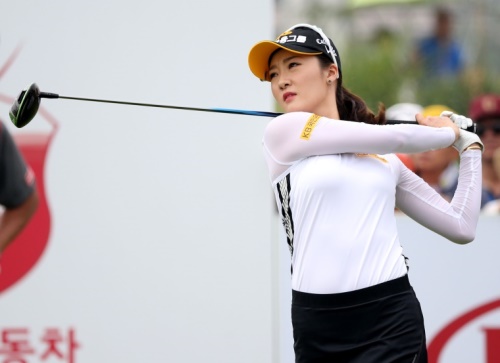 오지현이 기아자동차 한국여자오픈에서 우승했다. [사진=KLPGA]