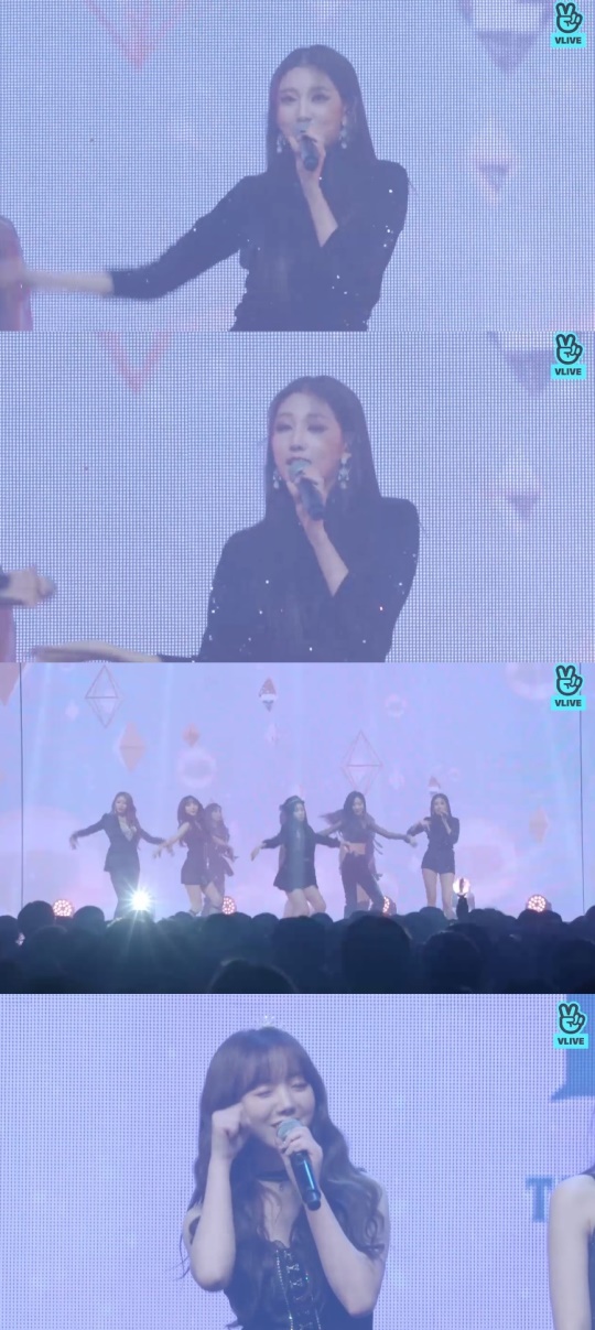 Vlive '러블리즈 쇼케이스' 캡처