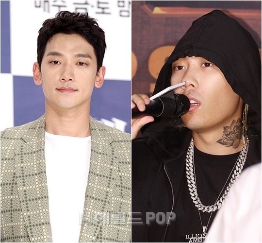 비, 도끼/사진=헤럴드POP DB