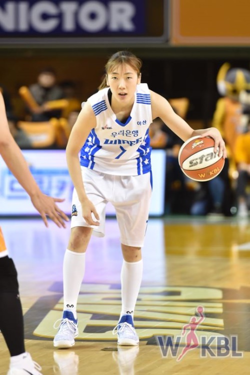 19득점을 올리며 팀을 승리로 이끈 박혜진. [사진=WKBL]