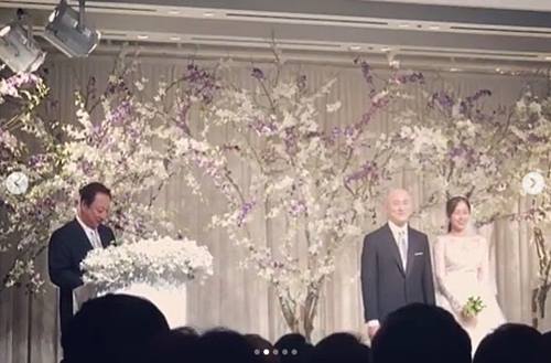 박서원 조수애(사진=박서원 SNS)