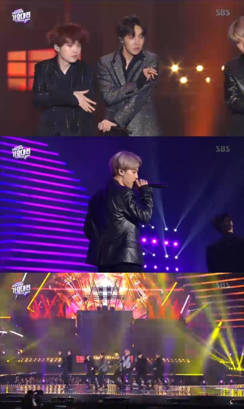 '2018 SBS 가요대전' 방송캡처