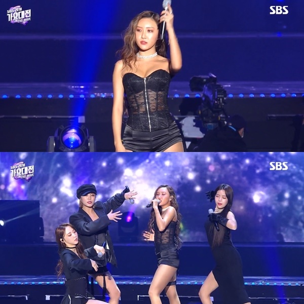 (사진=2018 SBS 가요대전 방송 캡처)