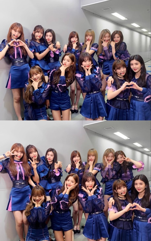 아이즈원 공식 인스타그램