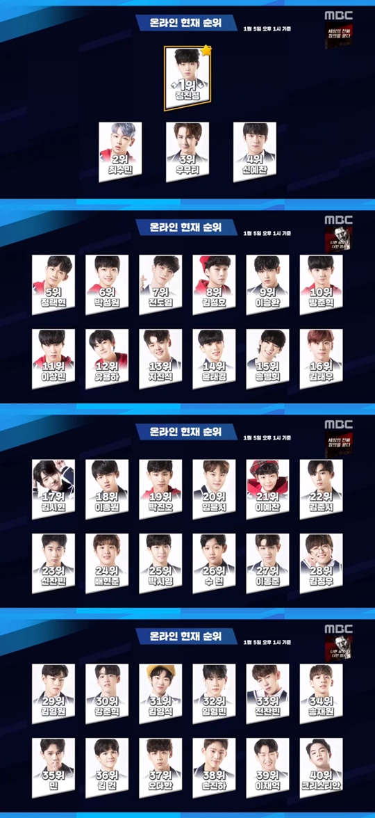 사진=MBC 언더나인틴 캡처