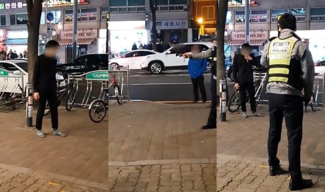 암사역 흉기 난동 (사진=유튜브 캡처)