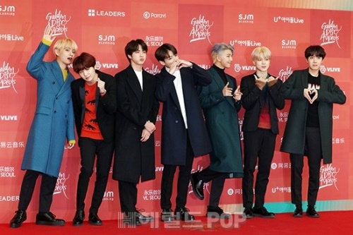 방탄소년단/사진=서보형 기자