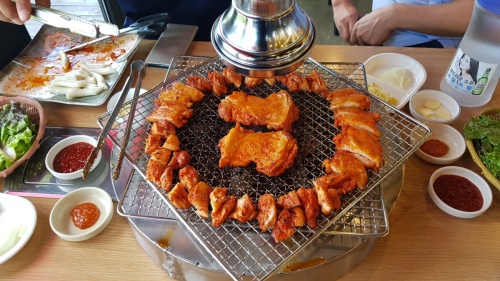 닭갈비.