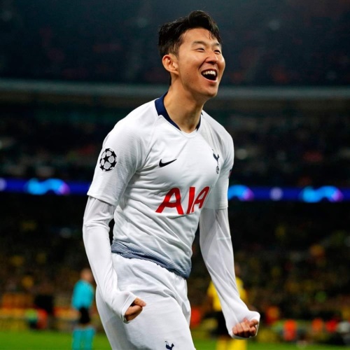 UCL 1차전 도르트문트에 선제골을 넣은 '양봉업자' 손흥민. [사진=토트넘 핫스퍼]