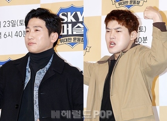 유세윤, 권혁수 / 사진=서보형 기자