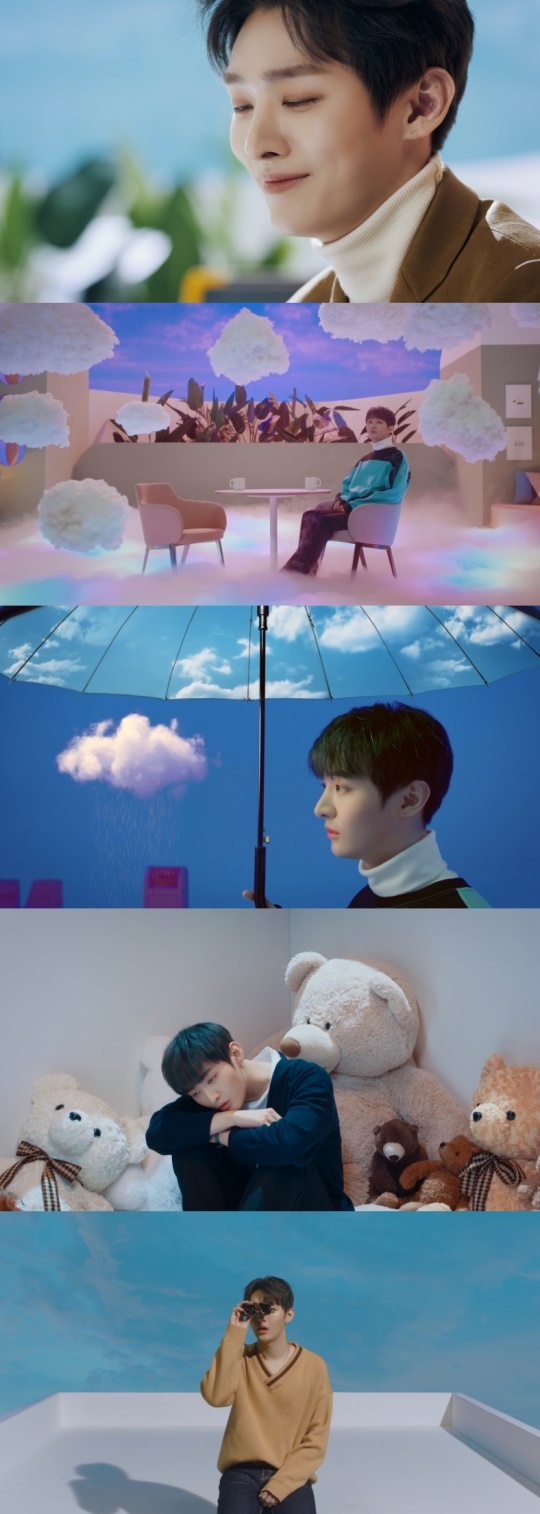 사진=윤지성 '인더레인' 뮤비 캡처
