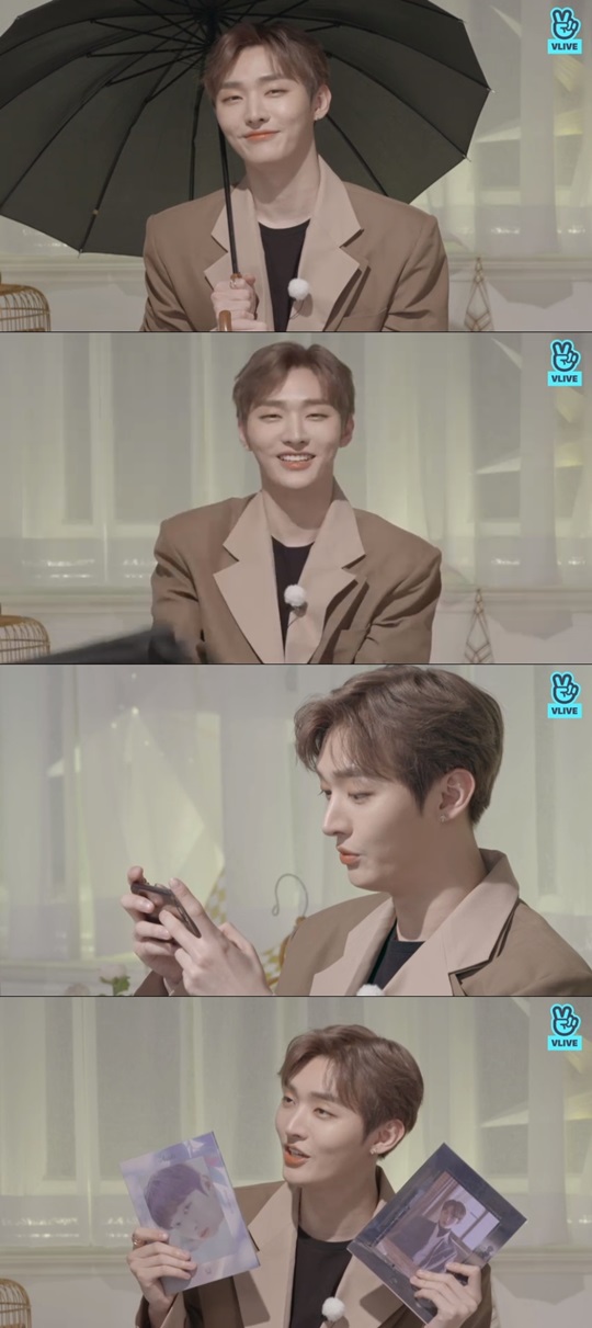 V앱 '윤지성 컴백 스페셜 라이브' 캡쳐