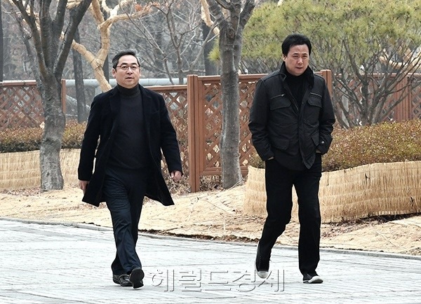 이정현 대표, 김창환 회장(사진=이현지 기자)