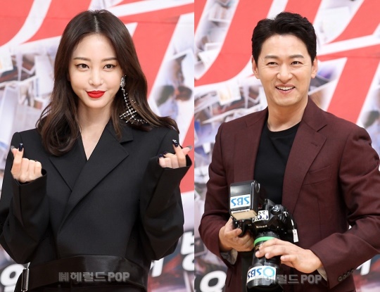 한예슬, 주진모/사진=민선유 기자