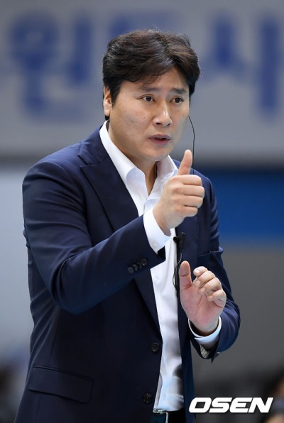 KB손해보험의 변화를 만든 권순찬 감독. [사진=OSEN]