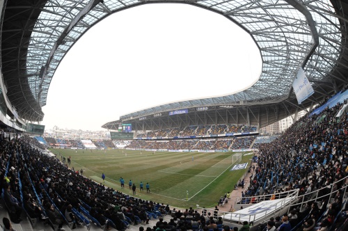 인천축구전용경기장을 찾은 역대 최다 관중의 모습. [사진=인천UTD]