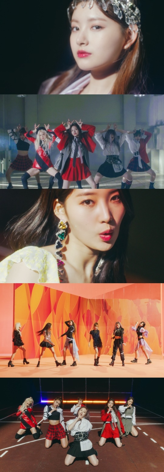 사진=에버글로우 봉봉쇼콜라 뮤비
