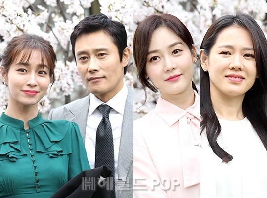이민정·이병헌 부부, 성유리, 손예진 / 사진=민선유 기자