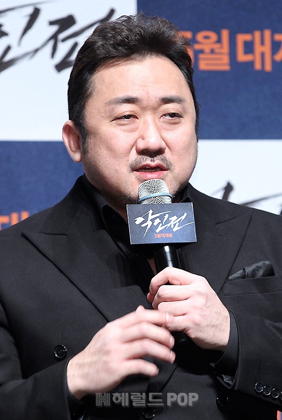 배우 마동석/사진=민선유 기자