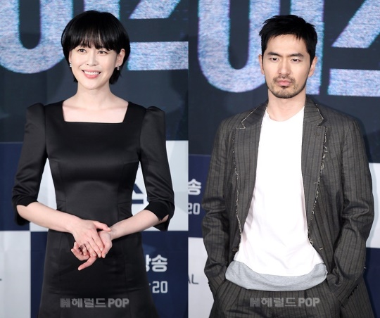 이하나, 이진욱/사진=민선유 기자
