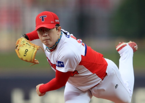 지난 19일 한화를 상대로 7이닝 무실점으로 KIA의 위닝시리즈를 이끈 양현종. [사진=KIA타이거즈]