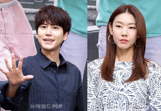 규현, 한혜진/사진=민선유 기자