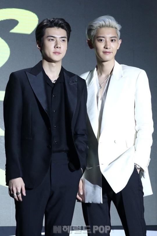 세훈 찬열/사진=황지은 기자