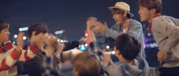 BTS at Banpo Hangang Park (YouTube)