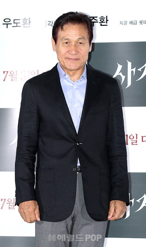 배우 안성기/사진=민선유 기자