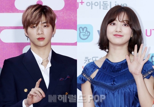 강다니엘. 지효/사진=헤럴드POP DB