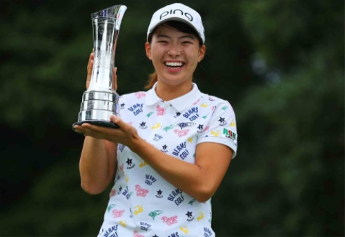 시부노 히나코가 롤렉스 여자랭킹에서 32계단이 오른 14위가 됐다. [사진=LPGA]