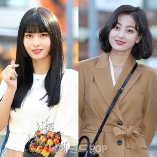 모모 지효/사진=헤럴드POP DB