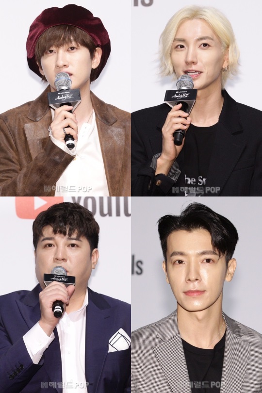 은혁, 이특, 신동, 동해/사진=황지은 기자