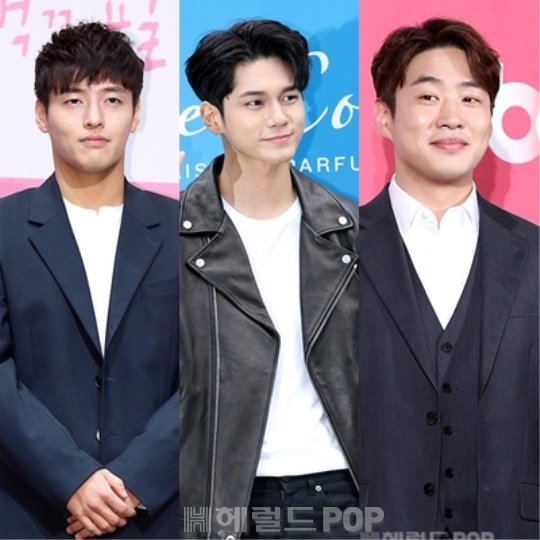 강하늘 옹성우 안재홍/사진=헤럴드POP DB