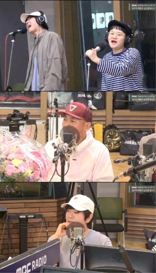 보이는 라디오 방송화면 캡처