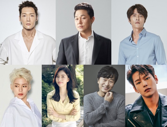 사진제공=지트리크리에이티브, 씨제스엔터테인먼트, 열음엔터테인먼트, 앤드씨엘엔터테인먼트, 바를정엔터테이먼트, 싸이더스HQ