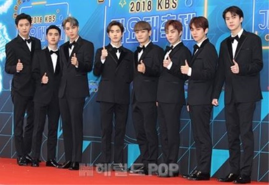 엑소/사진=헤럴드POP DB