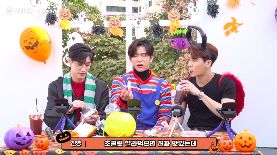 V Report] Seventeen sends Halloween greeting - K-POP HERALD