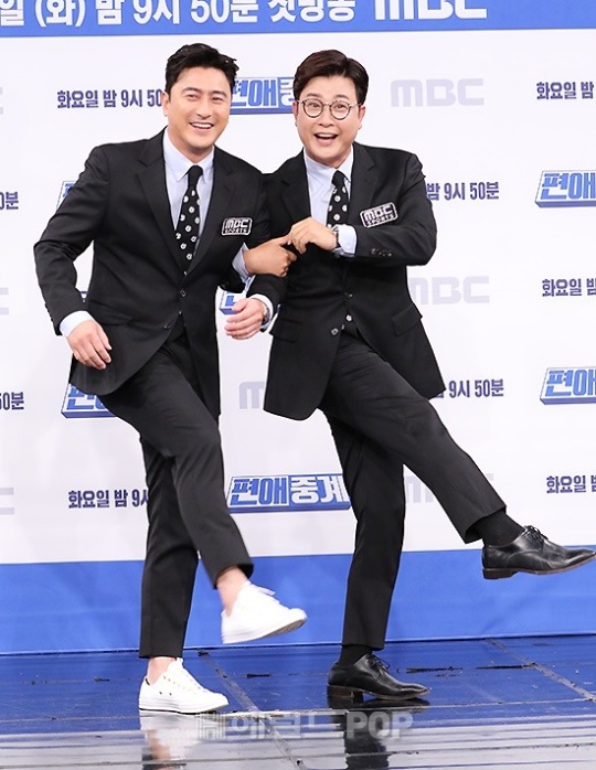 안정환, 김성주/사진=민선유 기자